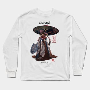 Geisha Long Sleeve T-Shirt